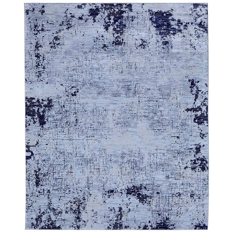 Image 1 Sonora Modern Abstract Soft Indoor Blue Area Rug 39PLF