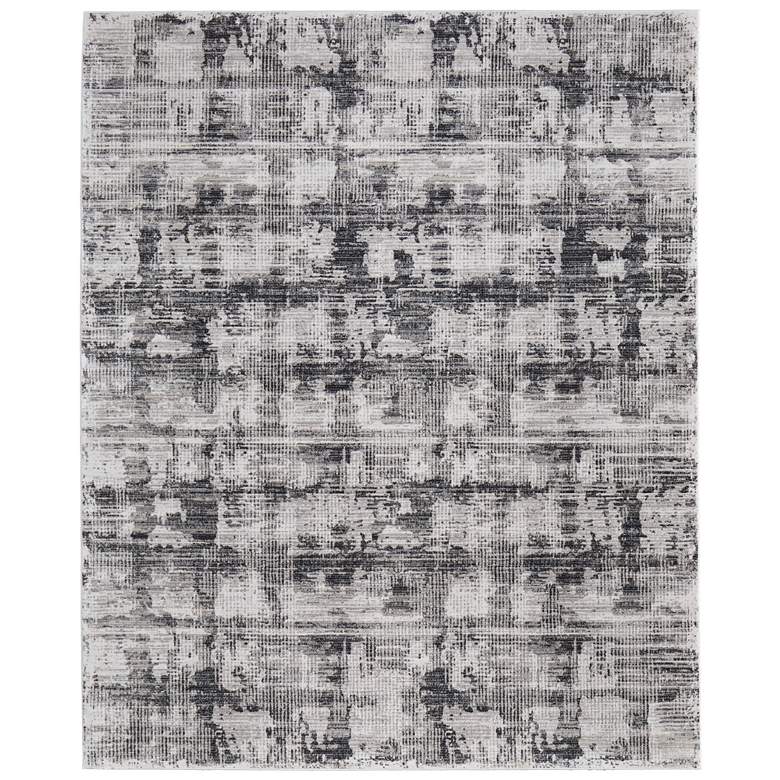 Image 1 Sonora Modern Abstract Soft Indoor Gray Area Rug 39NYF