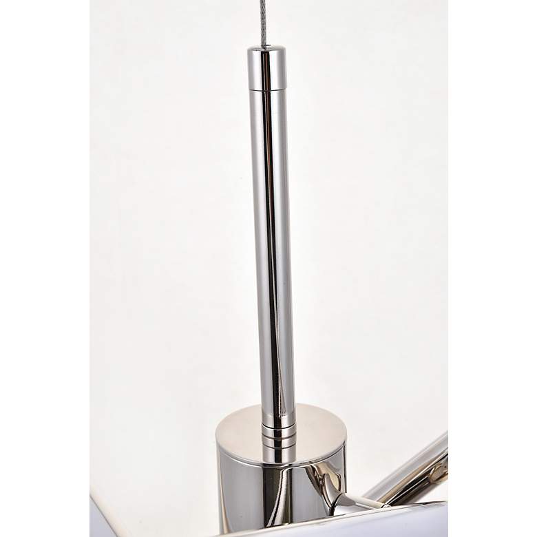 Image 6 Sonya 3 Lt Polished Nickel Pendant more views
