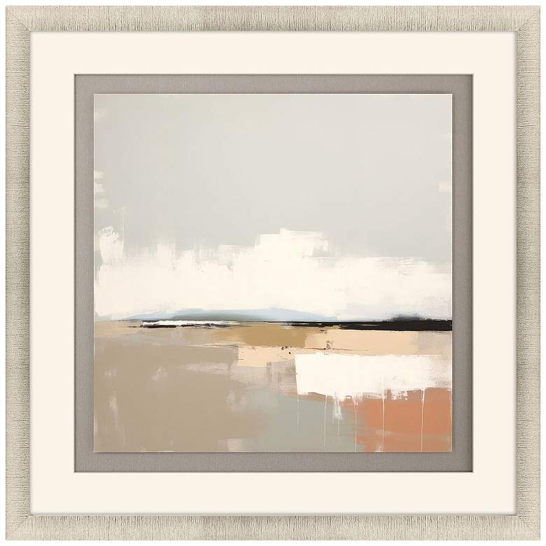 Image 1 Soothing Serenity 2 35"W x 35"H Framed Art