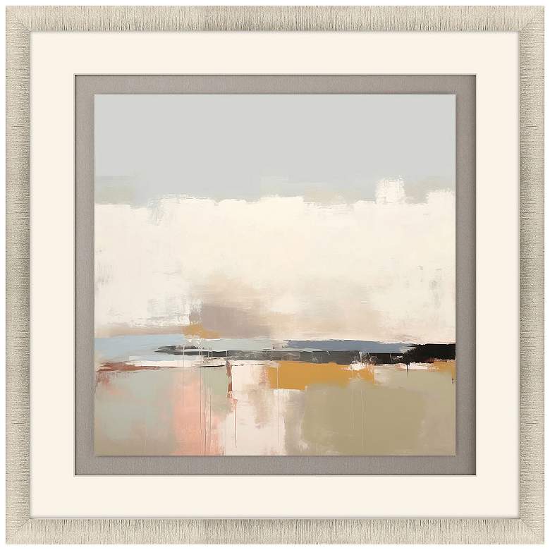 Image 1 Soothing Serenity 3 35"W x 35"H Framed Art