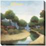 2_Soothing Stream 24" Square Outdoor Canvas Wall Art
