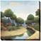 Soothing Stream 24" Square Outdoor Canvas Wall Art