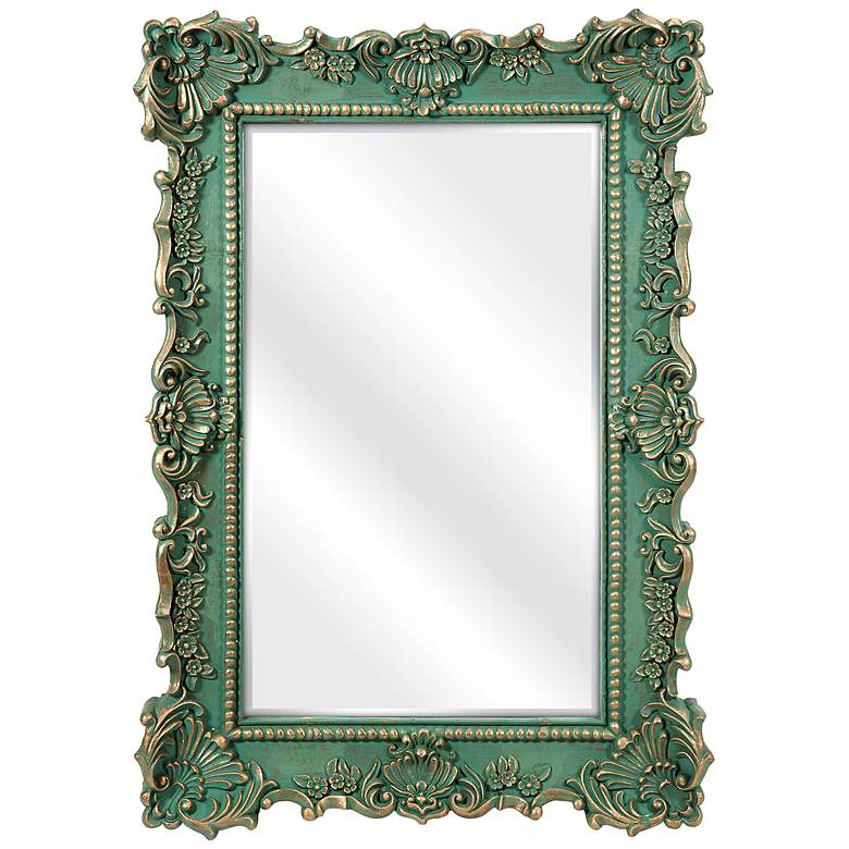 Image 1 Sophia 28 3/4 inch x 40 3/4 inch Framed Wall Mirror