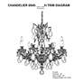 4_Sophia 30"H x 28"W 9-Light Crystal Chandelier in Antique Silver more views