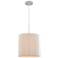 Sophie 12" Wide 1-Light Pendant - White Coral