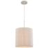 Sophie 12" Wide 1-Light Pendant - White Coral
