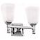 Sophie 13 3/4" Wide Polished Nickel Bath Light