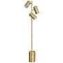 Sophie Antique Brass Adjustable LED Task Floor Lamp