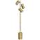 Sophie Antique Brass Adjustable LED Task Floor Lamp