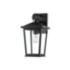 Soren 14" High Textured Black Outdoor Wall Light