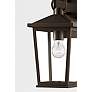 3_Soren 14" High Textured Black Outdoor Wall Light more views