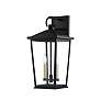 Thumbnail2 of Soren 19 1/2" High Textured Black Outdoor Wall Light more views