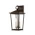 Soren 19 1/2" High Textured Bronze Outdoor Wall Light