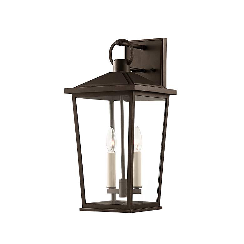 Image 2 Soren 19 1/2" High Textured Bronze Outdoor Wall Light more views