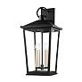 2_Soren 26 1/2" High Textured Black Outdoor Wall Light more views