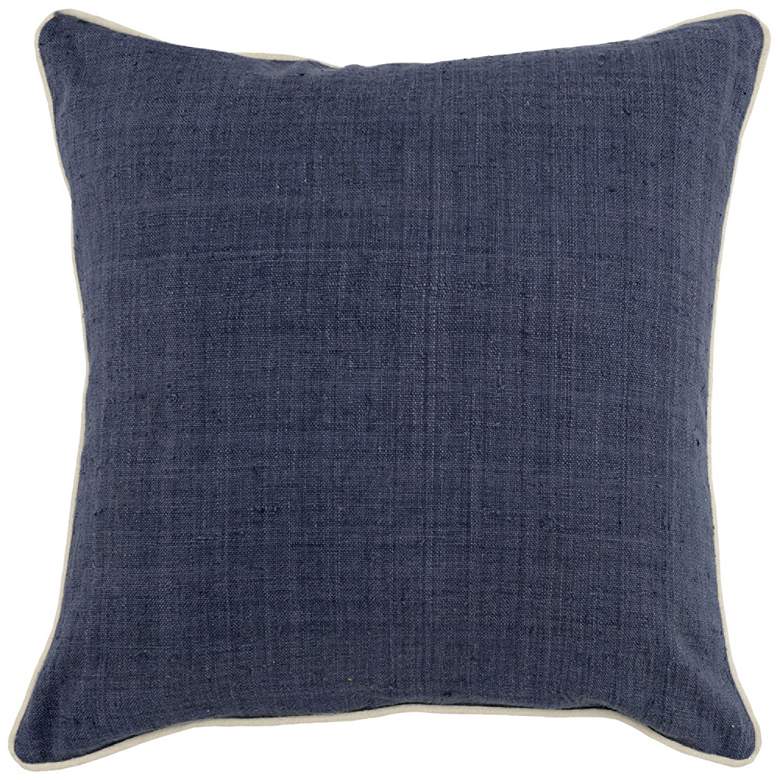 Image 1 Soren Blue Jay 22 inch Square Decorative Pillow