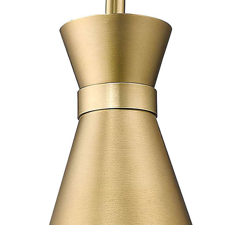Image 5 Soriano 6 1/4" High Modern Gold Adjustable Wall Sconce more views