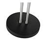 6_Soriano Brushed Nickel and Matte Black 2-Light Floor Lamp more views