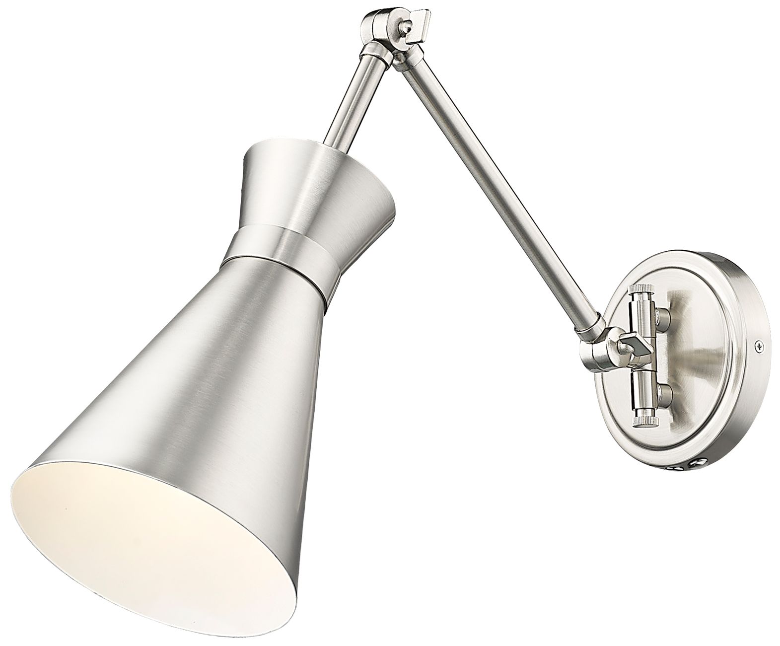 Soriano by Z-Lite Brushed Nickel 1 Light Wall Sconce