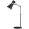 Soriano by Z-Lite Matte Black + Brushed Nickel 1 Light Table Lamp