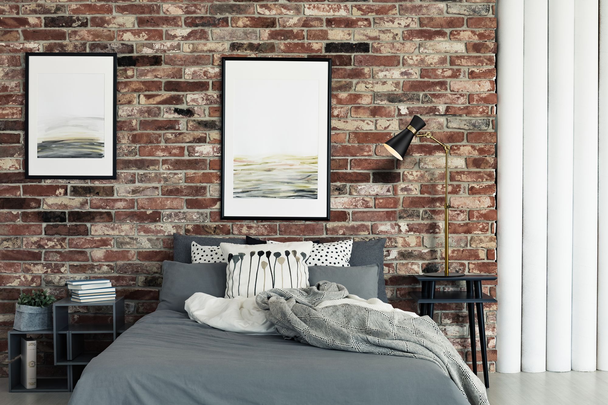 Image 3 Soriano by Z-Lite Matte Black + Heritage Brass 1 Light Table Lamp more views