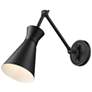 3_Soriano Matte Black Articulating Arm Wall Lamp