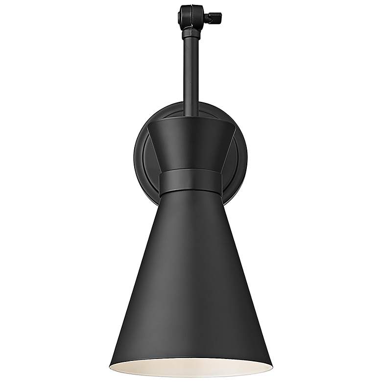 Image 5 Soriano Matte Black Articulating Arm Wall Lamp more views