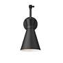 6_Soriano Matte Black Articulating Arm Wall Lamp more views