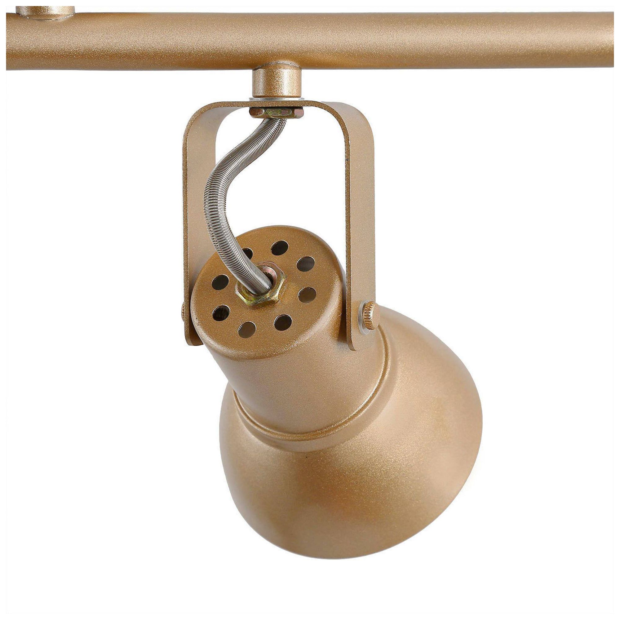 Image 3 Sorostaric 4-Light Matte Gold Adjustable Track Fixture more views