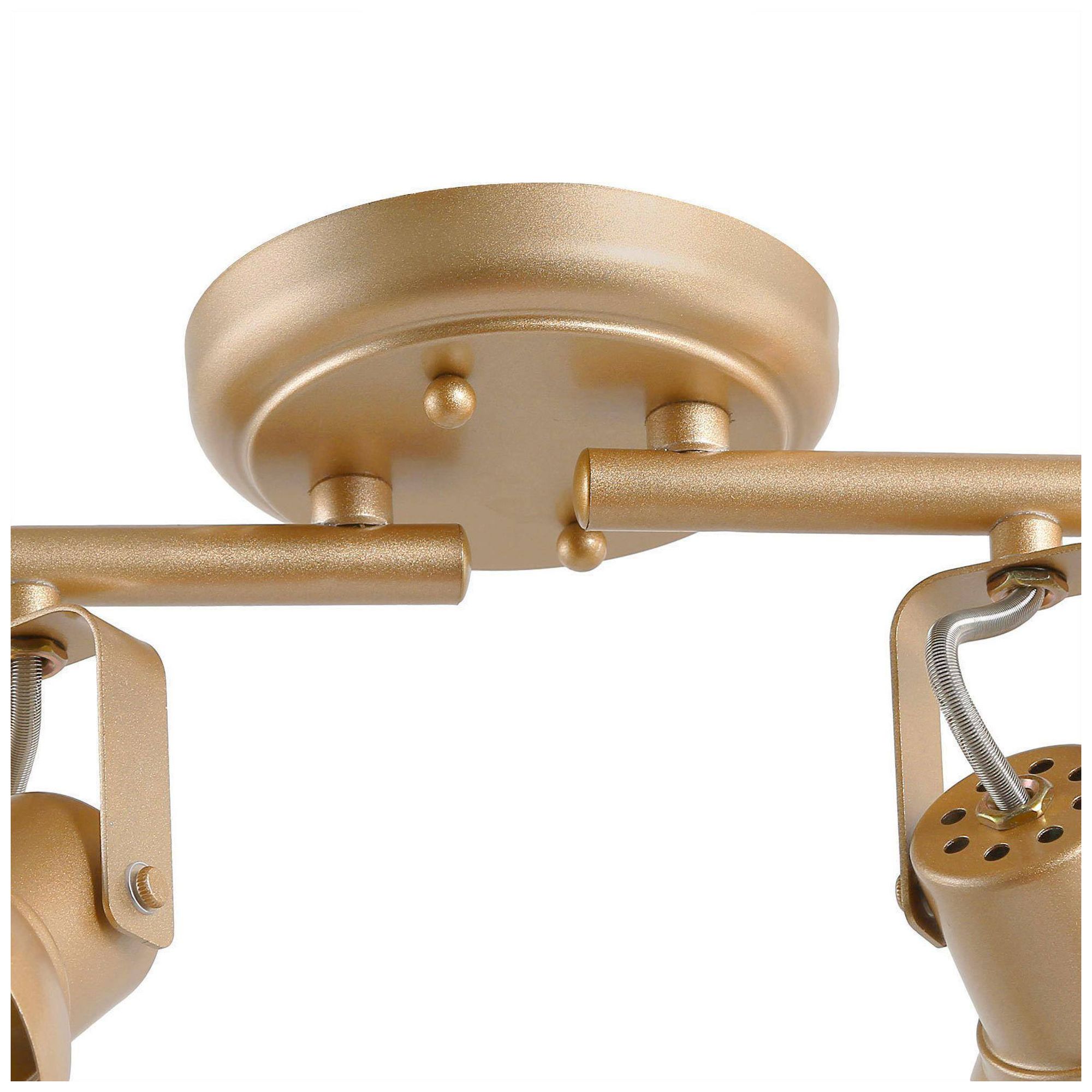 Image 4 Sorostaric 4-Light Matte Gold Adjustable Track Fixture more views