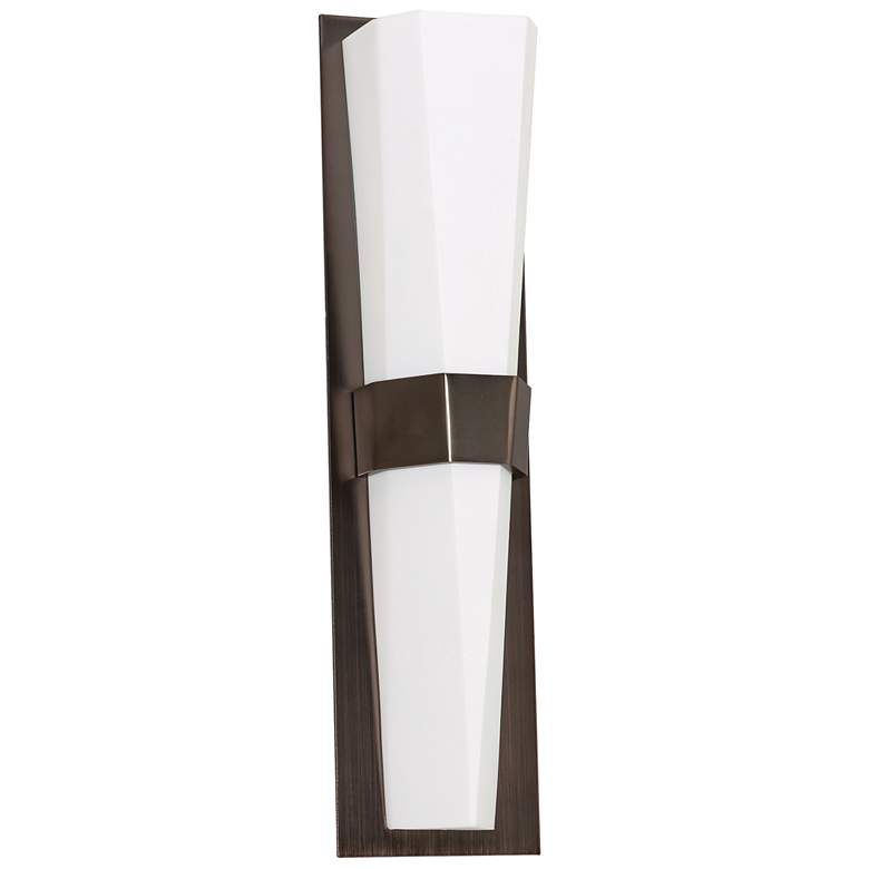 Image 1 Sorrento 18.5" High Oakley Bronze LED Sconce