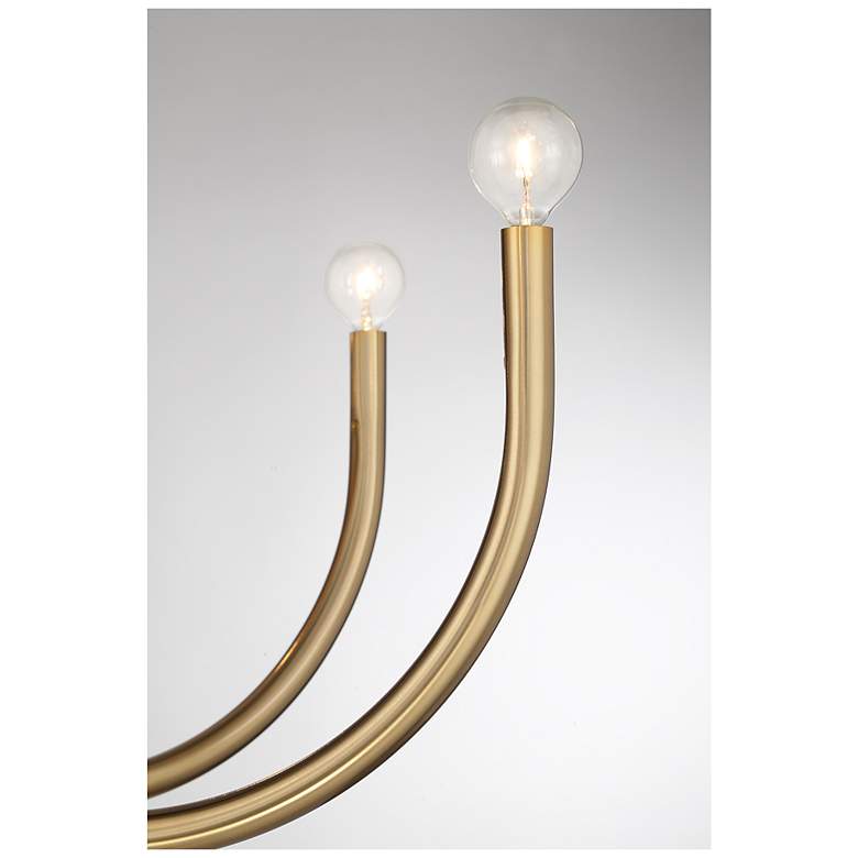 Image 6 Sorrento 8-Light Chandelier in Noble Brass more views