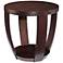 Sotto Sienna Finish Round Accent Table