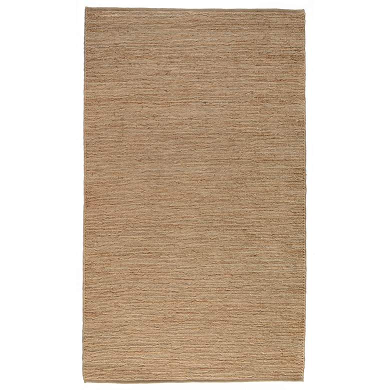 Image 2 Soumak 5&#39;x8&#39; Natural Rectangular Jute Area Rug