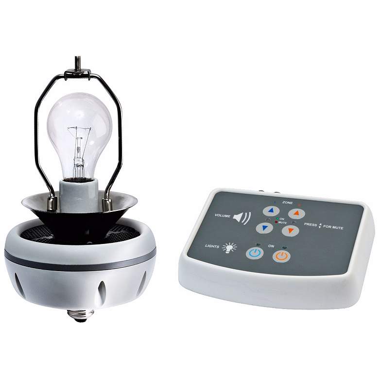 Image 1 Sound of Light Lamp Top Wireless Speaker System