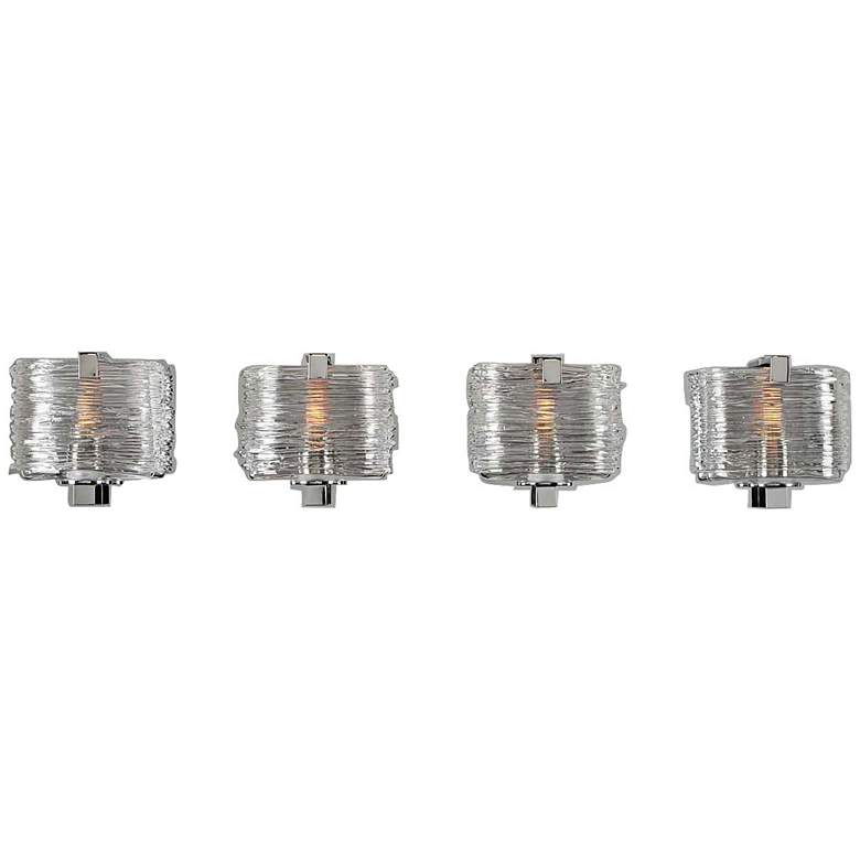 Image 1 South Bay 26 inch Wide Chrome 4-Light Bath Light