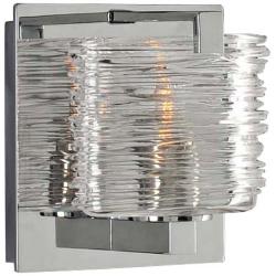 South Bay 5&quot; Wide Chrome 1-Light Wall Sconce