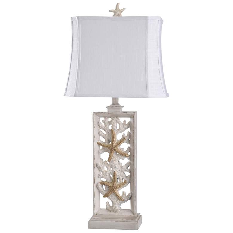 Image 2 South Cove 33in Coastal Cast Table Lamp
