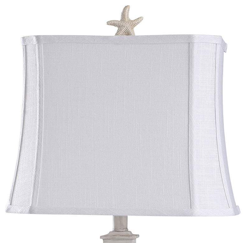 Image 4 South Cove 33in Coastal Cast Table Lamp more views