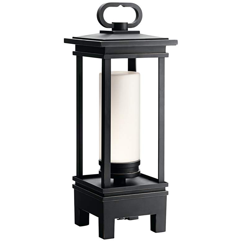 Image 1 South Hope 19"H Portable LED Lantern with Bluetooth Speaker