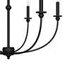 Thumbnail4 of Southcrest Matte Black 6 Light Chandelier Ceiling Light Fixture more views