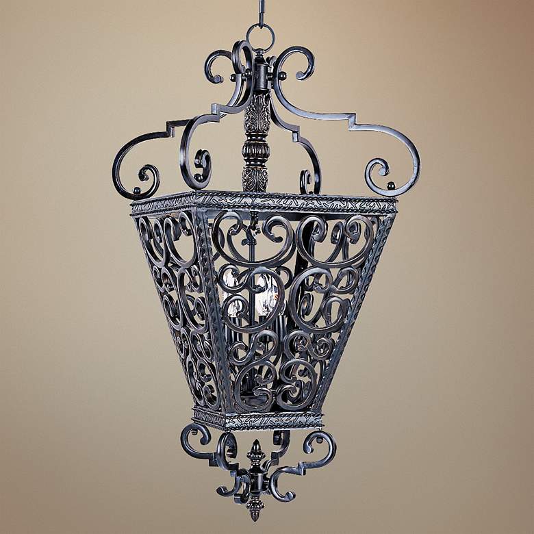 Image 1 Southern Collection 22" Wide Four Light Entry Chandelier