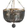 Southern Living Southern Living Fabian Wood Bead Chandelier 37 Height
