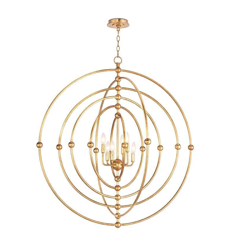 Image 1 Southern Living Southern Living Selena Chandelier Sphere 45.5 Height