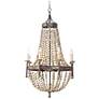Southern Living Southern Living Wood Beaded Chandelier 51.75 Height