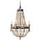 Southern Living Southern Living Wood Beaded Chandelier 51.75 Height