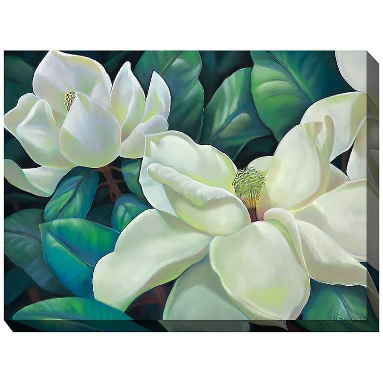 Image 2 Southern Queen 40" Wide All-Weather Outdoor Canvas Wall Art
