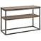 Southport 48" Wide Brushed Driftwood Gray Sofa Table