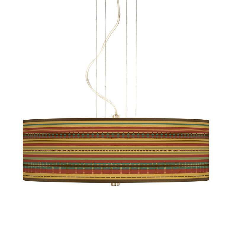 Image 1 Southwest Desert 20" Wide 3-Light Pendant Chandelier